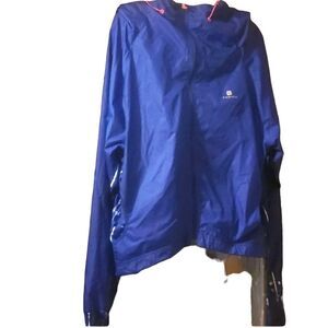 Domyos Women’s Black Full Zip Performance Track Jacket Large Athleisure